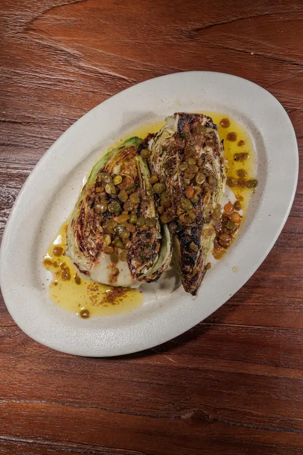 Grilled Cabbage · Jannah, Seseh Bali