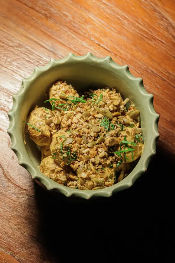 Harissa-Roasted Baby Potatoes · Jannah, Seseh Bali